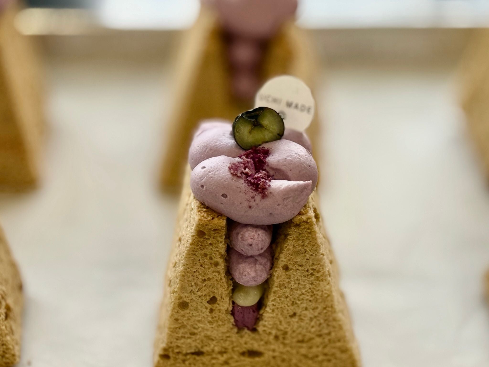 紫薯麻糬戚風 | Pureple Sweet Potato Mochi