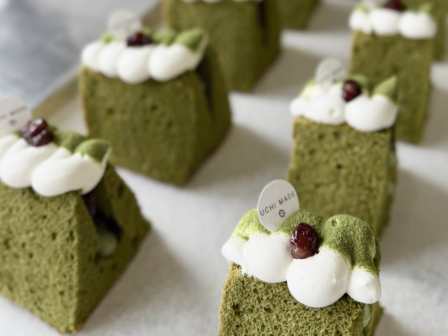 西村小倉宇冶抹茶戚風 | Nishimura Uji Matcha Red Bean