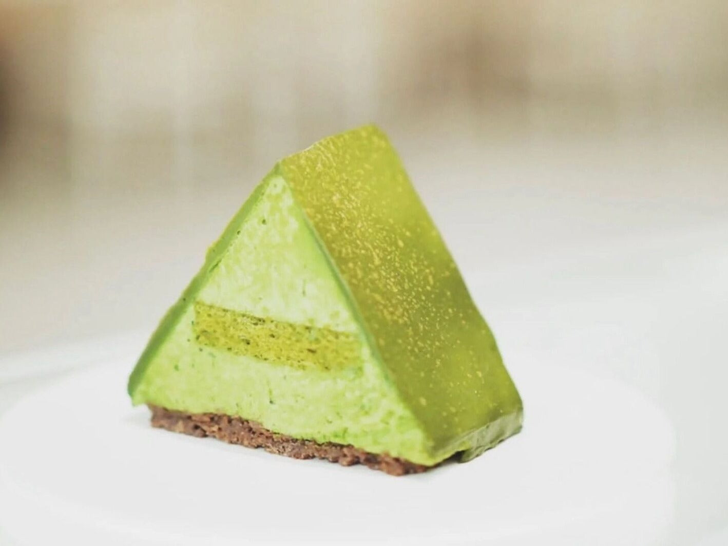 西村宇冶抹茶小丘  |  Nishimura Uji Matcha Mousse Cake