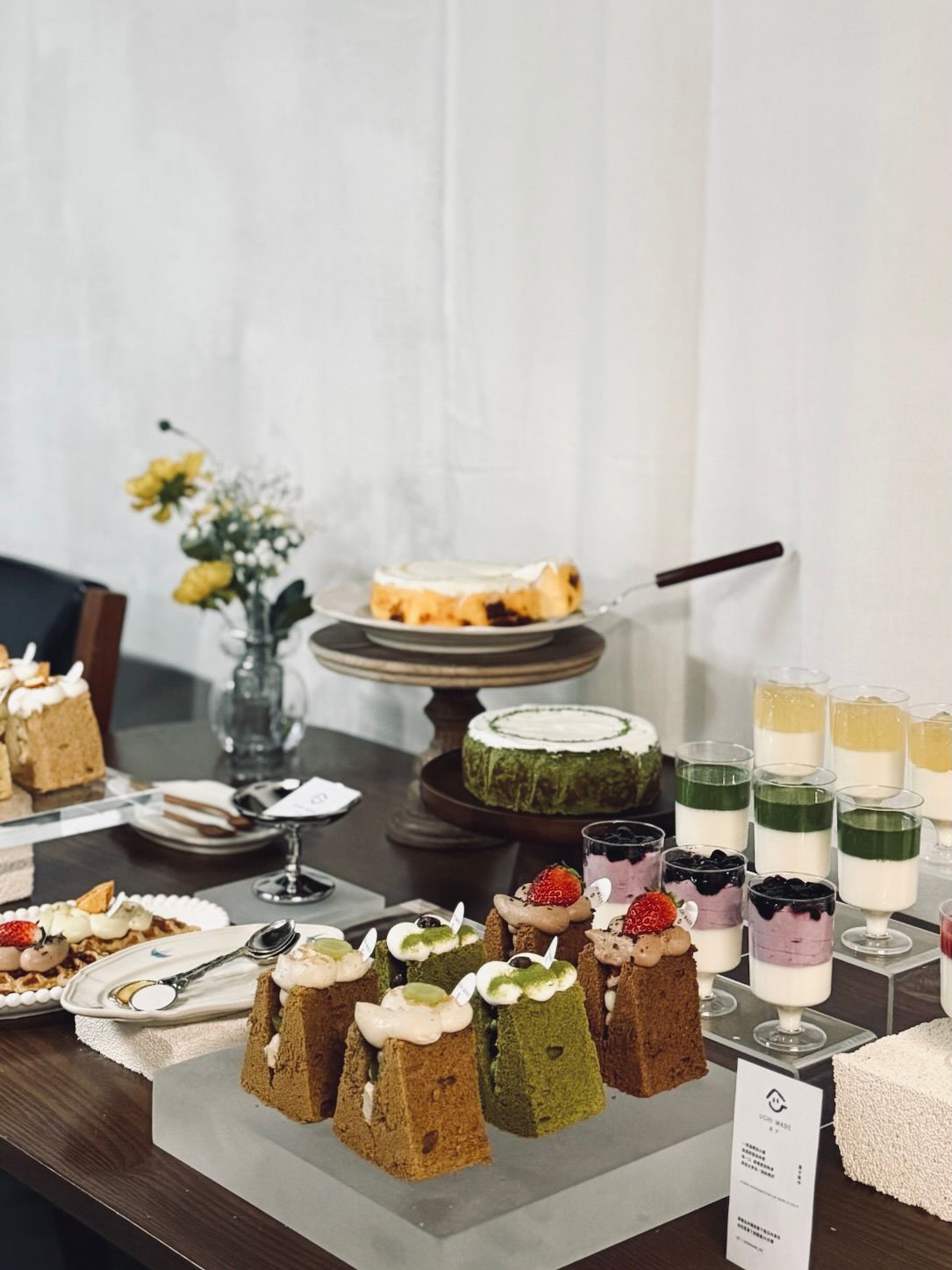 Colourful crush menu